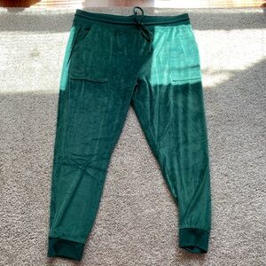 Stars above velour jogger sweat pants